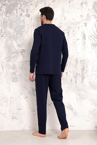 D's Damat Ds Damat Maschio Pamuk Pijama Takımı Lacivert Ds5010 R007 Lacivert