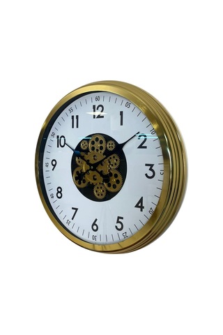 Klasik Gold 60 Cm Çarklı Duvar Saati