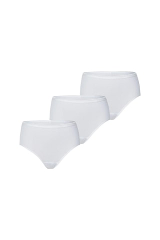 Blackspade Kadın Külot 3'lü Paket Essential 1577 Beyaz