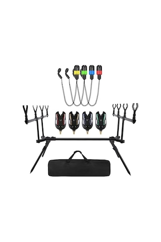 Captain 7646 Carp Sehpa Alarm Swinger 4lü Combo Set