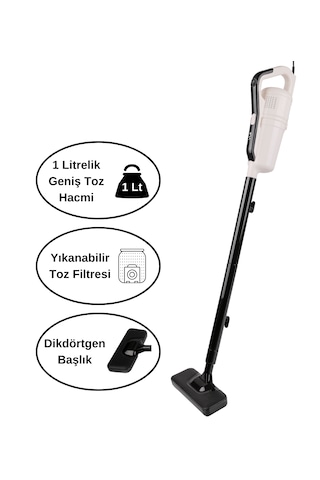 Yui VC-90 Toz Torbasız Kablolu Kablolu Dikey Süpürge