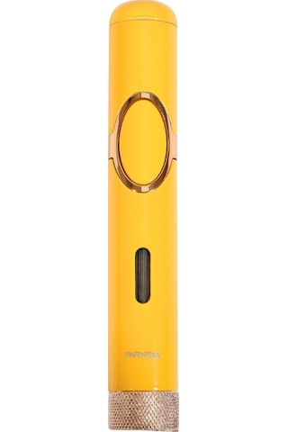 Parmida Tek Torch Pürmüz Delicili Sarı Metal Puro Çakmağı - Tr9520