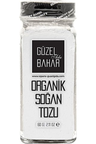 Güzel Gıda Organik Soğan Tozu 60 Gr