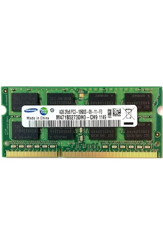 Samsung M471B5273DH0-CH9 4 GB 2Rx8 PC3-10600S-09-11-F3 1333 MHz DDR3 Notebook Ram Samsung M471B5273DH0-CH9 4 GB 2Rx8 PC3-10600S-09-11-F3 1333 MHz DDR3 Notebook Ram