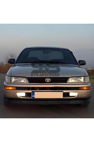 Toyota Corolla Efsane Kasa Ae101 1991-1998 Uyumlu H Lip Esnek Ön Lip 2 Parça Karlık Ön Ek Tampon Altı Dill