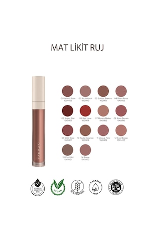 Farmasi Mat Likit Ruj 03 Sunset Breeze