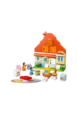 LEGO® DUPLO® Bluey: Bluey Ailesinin Evi ve Hafıza Oyunu 10459 -3 Yaş ve Üzeri Çocuklar için İnteraktif Oyun İçeren Eğitici Yapım Seti (83P)