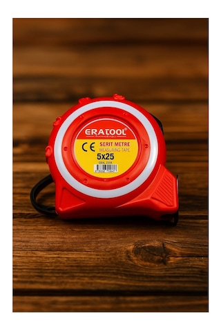 Eratool Çift Taraflı Şerit Metre 5x25 5 M