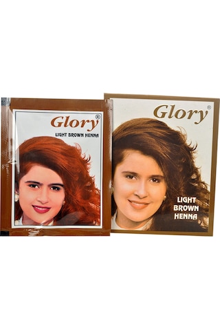 Glory Açık Kahverengi Hint Kınası (Light Brown Henna) 10 Gr Paket