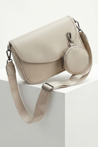 Rovebella Twin Bag Krem Çanta