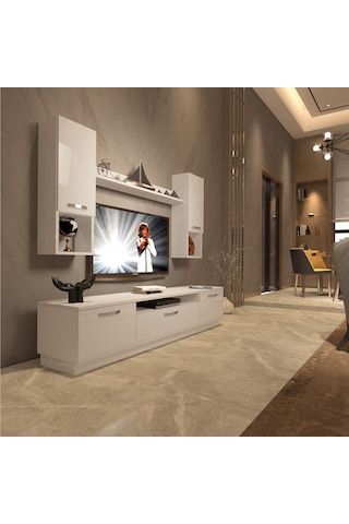 Decoraktiv Trendstyle 5da Mdf Tv Ünitesi Tv Sehpası Beyaz