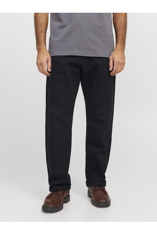 Jack & Jones Erkek Rdd 330 Relaxed Fit Jean - 12258856 Black Denim