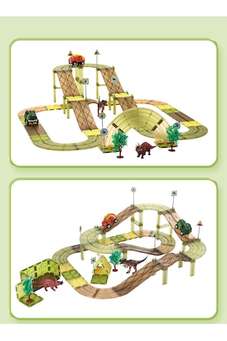 Racing Car 80 Parçalı Premium Manyetik Oyuncak/bloklar Seti Arab