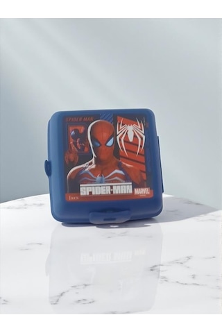 Spiderman Beslenme Kabı Pam Mavi