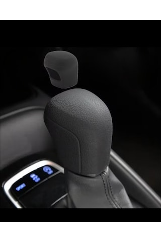 Toyota Corolla 2019-2026 Uyumlu Siyah Silikon Vites Topuzu Kılıfı Toyota Corolla 2019-2026 Uyumlu Siyah Silikon Vites Topuzu Kılıfı