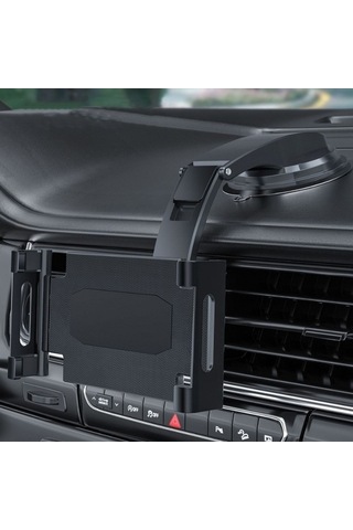 Besthome1 Çok Fonksiyonlu Araba Gösterge Paneli Vantuz Telefon Klipsi Katlanır Tutucu, Model: Ks06 + Sıradan Tepsi 1 Adet