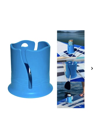 Peaxup Sup Paddle Board Kano Bardak Tutucu-içecek Tutucu Mavi