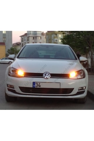 Fardoktoru Pw24W Turuncu Led Gündüz Farı Ampulü Pwy24W