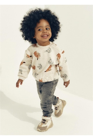 Mayoral Erkek Bebek Lastikli Denim Kot Pantolon Gri 2543