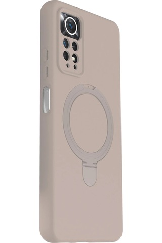 Mey İthalat Redmi Note 12 Pro 4g Regal Magsafe Standlı Kapak - Çöl Titanyum