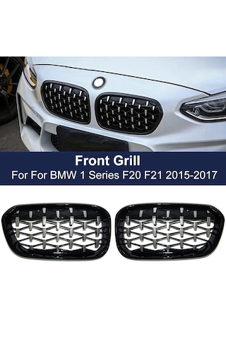 Bmw 1 Serisi F20 Ön Panjur Böbrek Diamond Model Oem 2015-2019