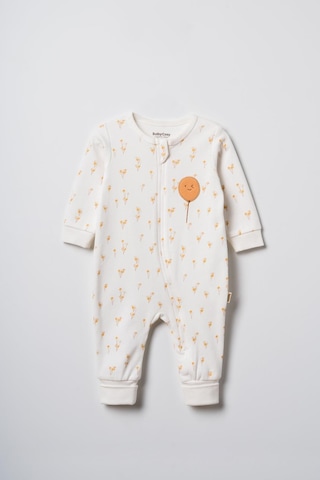 Babycosy Organic Wear Bebek Tulum %100 Organik Pamuk , Bebek - Yenidoğan- Csy3061 Ekru