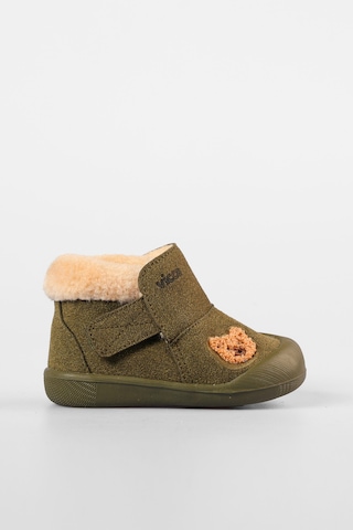 Vicco Kind Kürklü Unisex İlk Adım Haki Bot Haki