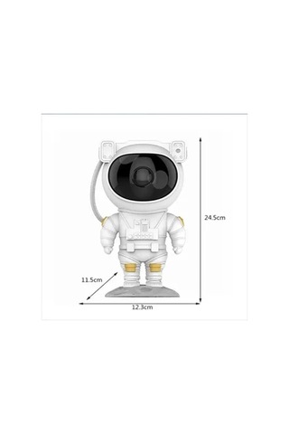 Mey İthalat Astronot Galaksi Projeksiyon Lamba Çok Renkli