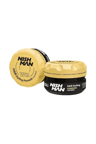 W11 Saç Şekillendirici Oynanabilir Doğal Parlak Pomade Wax / Sun Sense 100 Ml
