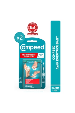 Compeed Acıyı Hızla Hafifleten Hidrokolloid Ayak Koruma Ve Yara Bandı Karma Set