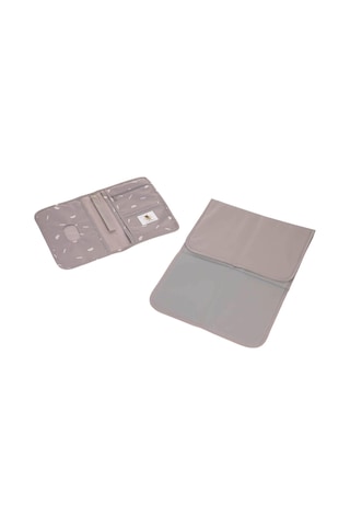 Lässıg Bebek Bezi Çantası Bebek Bezi Altlığı Yolculuk İçin/changing Pouch Blocks Taupe Çok Renkli