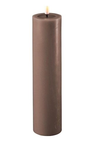 Homeart Led Mum Kahverengi 5x20 Cm - De Rf-0094 Genel