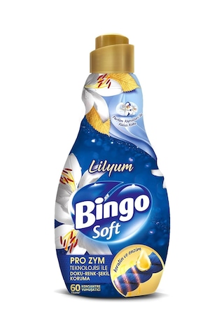 Bingo Soft Çamaşır Yumuşatıcısı, 1440 Ml, Lilyum Diğer