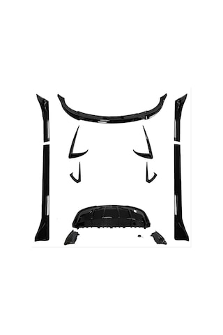 Tesla Model Y Aero Body Kit 2020+ Parlak Siyah
