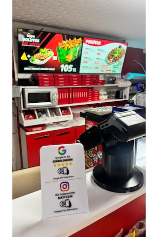 Duo Nfc Google Değerlendirme Ve Instagram Standı