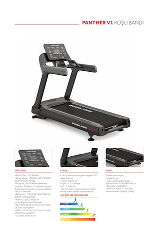 Diesel Fitness Panther Koşu Bandı