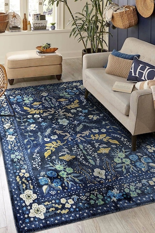 Artloop Fuga Kadife Dokulu Siyah/beyaz Modern Desenli Halı Ka 05