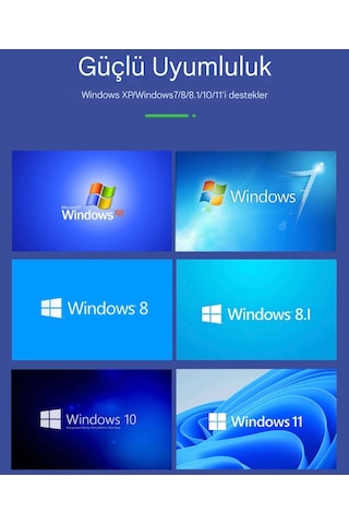 Kebidumei 1300 Mbps Wifi 5 Yüksek Hızlı 5ghz 4 Anten Çift Bant