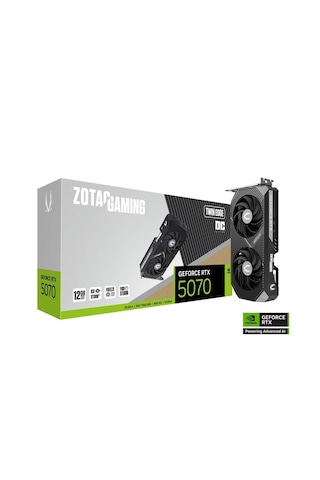 Zotac Geforce Rtx 5070 Gamıng Twın Edge Oc 12gb Gddr7 192bit Dlss 4 Ekran Kartı
