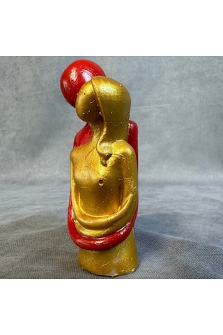 Uretti - Hülya 6683 El Yapımı Dekoratif Sarılmış Çift Biblo