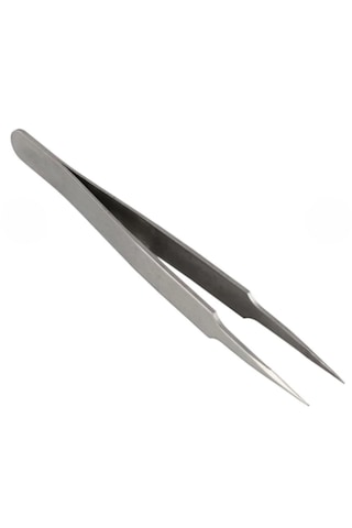 Mikro Penset 12 Cm Sivri Uçlu Paslanmaz