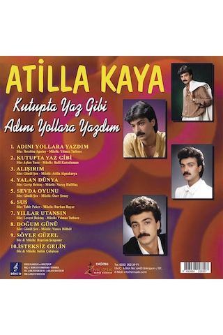 Atilla Kaya - Kutupta Yaz Gibi Best Of Plak