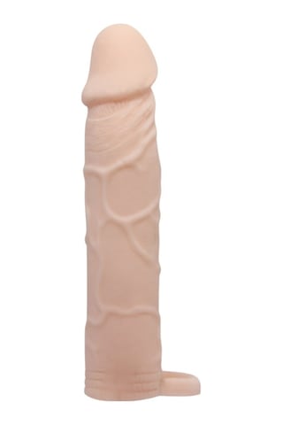 Lilitu Shop Pretty Love Sleeve 6 Cm Dolgulu Realistik Uzatmalı Penis Kılıfı