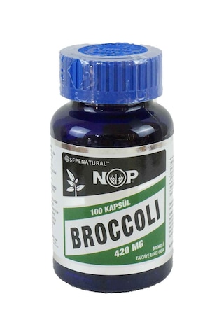 Sepe Natural Nop Brokoli Full Potency 100 Kapsül x 420 MG