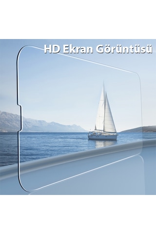 Ally Apple Uyumlu iPhone 13 Pro Max Tempered Kırılmaz Cam Ekran Koruyucu Şeffaf (119756155)