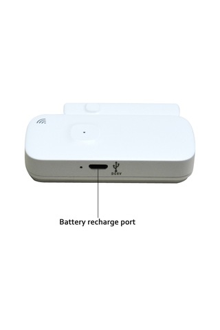 Tenfowee Tuya Zigbee Akıllı Kapı Pencere Sensörü: Uzaktan Kontrol, Düşük Enerji Tüketimi, Kolay Kurulum Beyaz