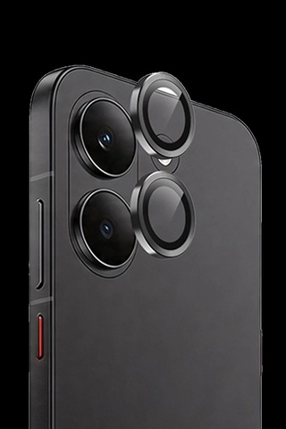 Xiaomi Poco X8 Pro Uyumlu Raze Metal Kamera Lens - Siyah Renkli