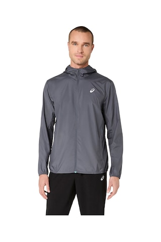 Asics Silver Erkek Gri Koşu Ceket 2011d235-020