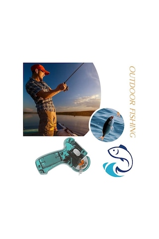 Moveevo Hızlı Bağlama Otomatik Elektrikli İğne Bağlayıcı - Rekabet Seviyesi İç Çelik Teli Mavi Black