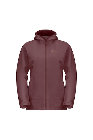 Jack Wolfskin Moonrıse 3ın1 Jkt W Kırmızı Kadın Mont Red Ochre Red Ochre